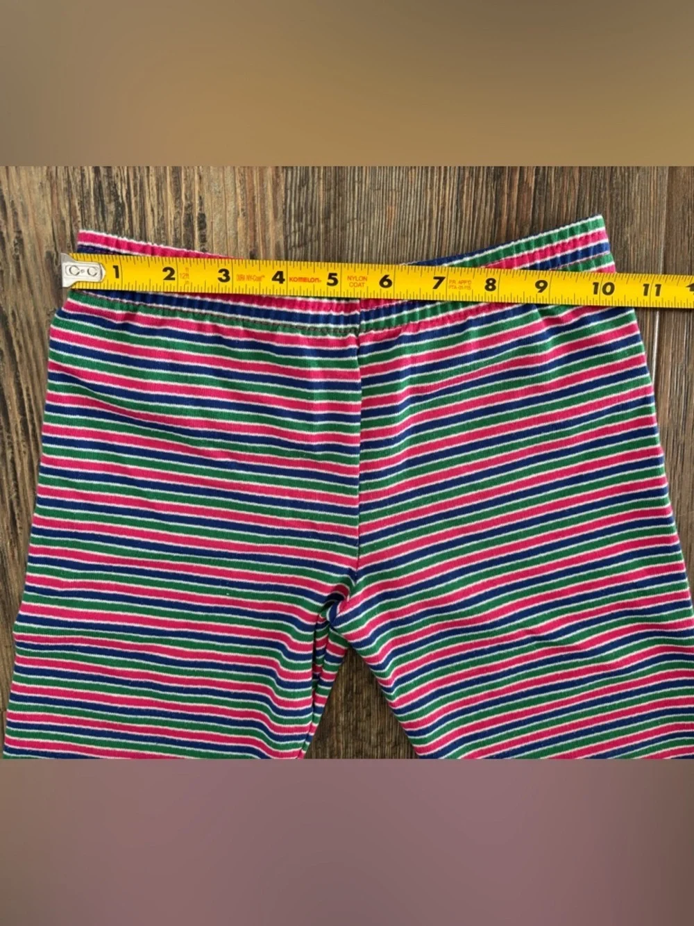 Vtg Buster Brown 2-pc Outfit Size 2T L/S Pink Top w/Cherries Striped Pants Y2K